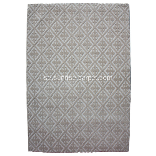 Maskin Tufted Microfiber Med Elegant Design Matta